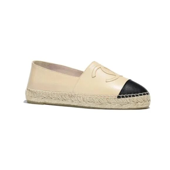 Chanel Lambskin Espadrilles - Picture 1 of 7